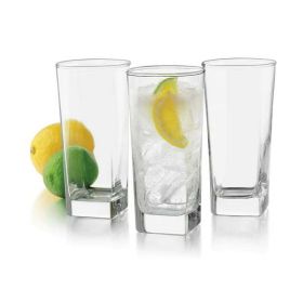 Better Homes & Gardens Hollis Drinking Glasses, 14.4 oz, Set of 8