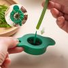 1pc Green Onion Shredder; Scallion Cutter; Green Onion Shredder Knife; Shallot Cutter; Kitchen Gadgets