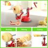 Apple Peeler Corer with Stainless Steel Blades and Powerful Suction Base