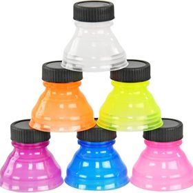 6PCS Soda Can Lids; Reusable Bottle Fizz Lid Caps; Can Covers For Beer Carbonated Drinks And Other Canned Beverages; Kitchen Supplies (Color: 6 Colors)