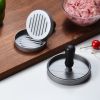 Home kitchen burger meat press mold manual non-stick meat patty press