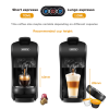 70ml Capsule Coffee Machine 19Bar Extraction French Drip 1450W Automatic espresso Machine Mocha Italian espresso, touch sensitive