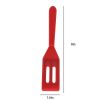 1pc Silicone Spatula; Non-stick Baking Spatula; Heat Resistant Cookie Spatula; Mini Slotted Serve Turner For Flip Egg; Kitchen Tools